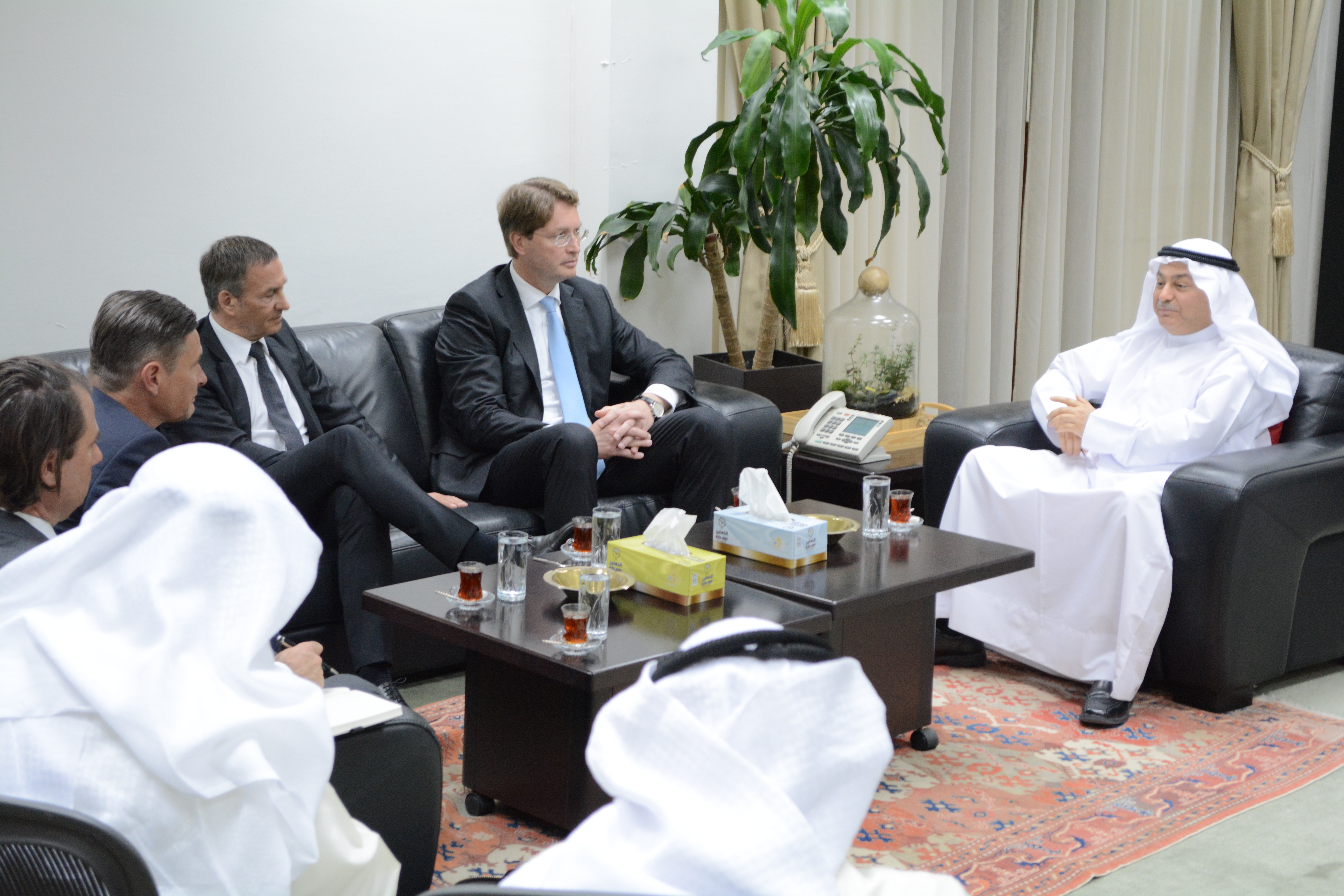 The Managing Director received the newly appointed CEO of Daimler